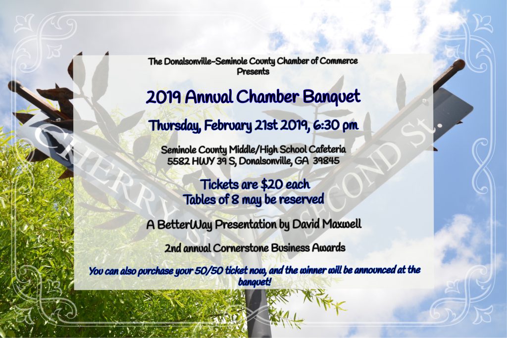 Annual Chamber Banquet DonalsonvilleSeminole County Chamber of Commerce