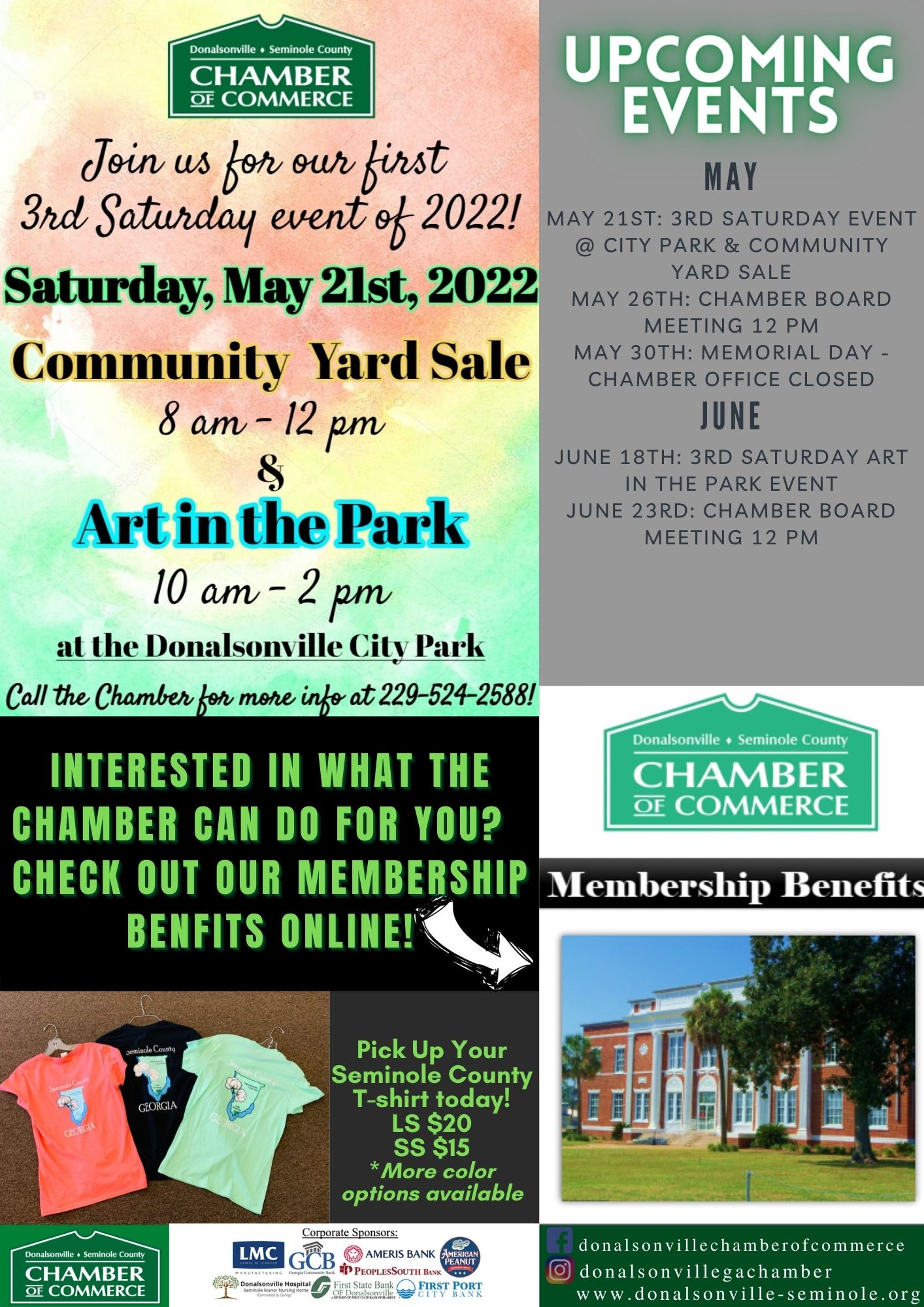 Monthly Chamber Newsletter May Edition DonalsonvilleSeminole County Chamber of Commerce
