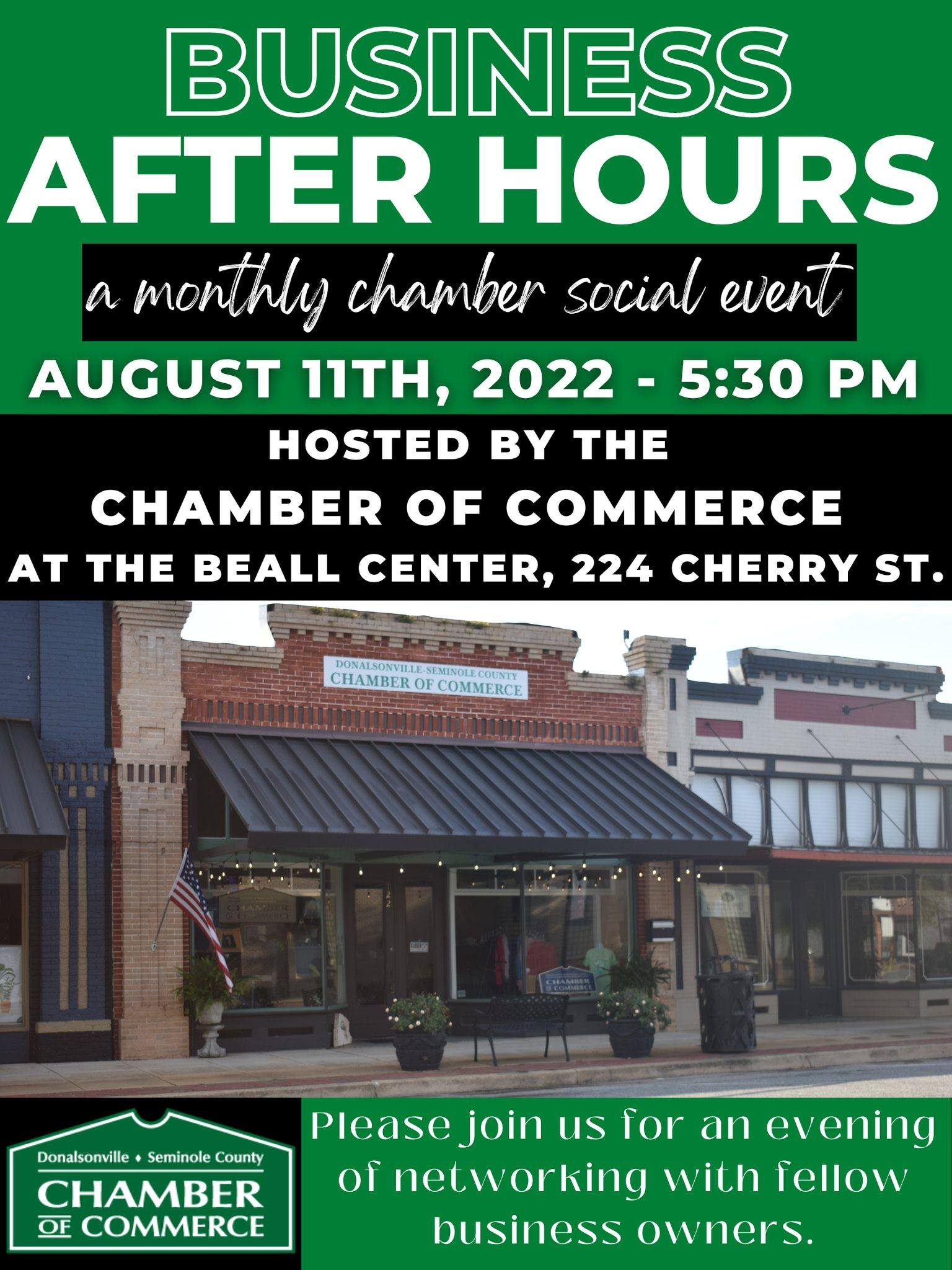 Business After Hours: Beall Center