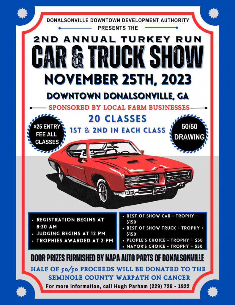 2023 Annual Car Show DonalsonvilleSeminole County Chamber of Commerce